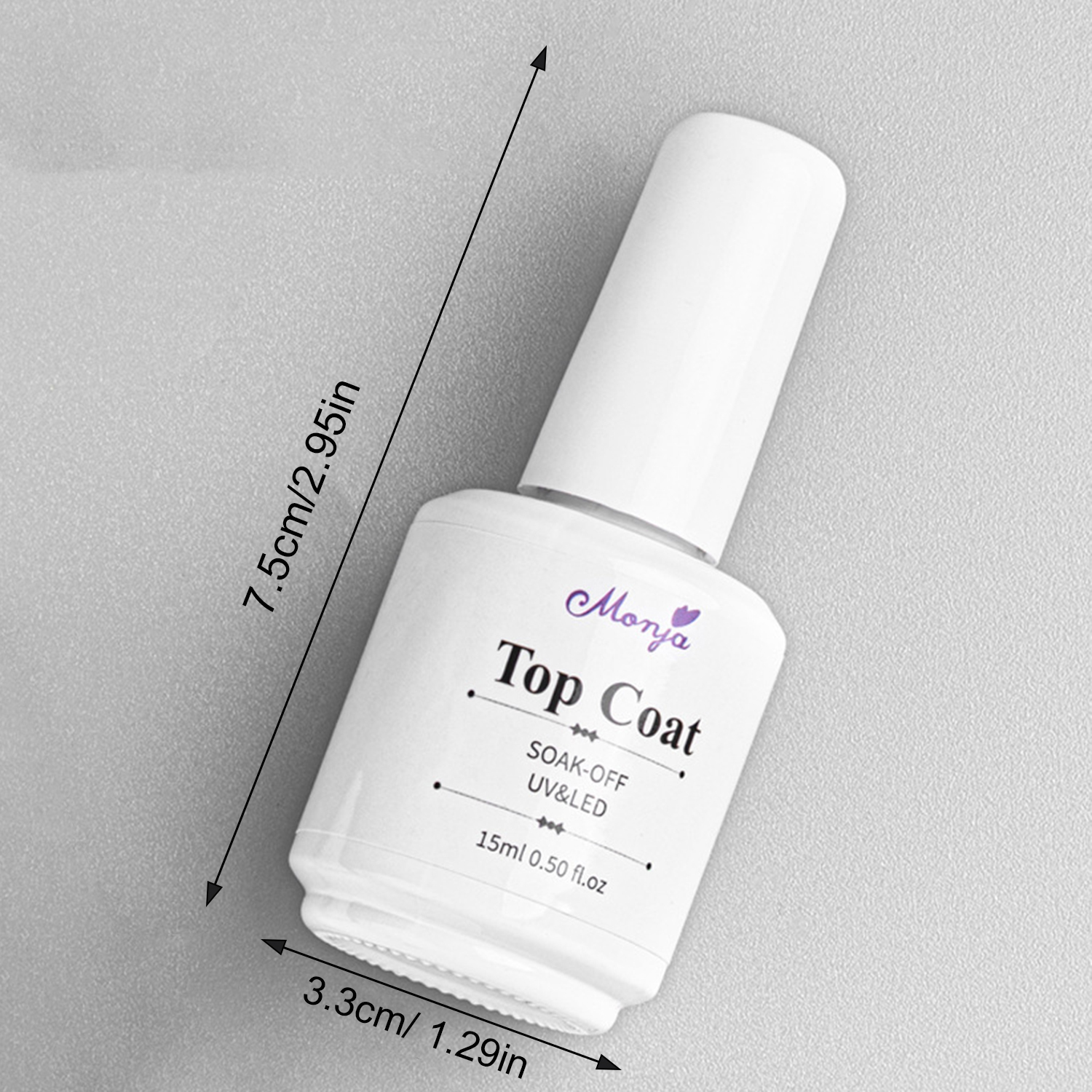 15ml Top Coat No Wipe For Gel  – обзор и цена Gel Top Coat
