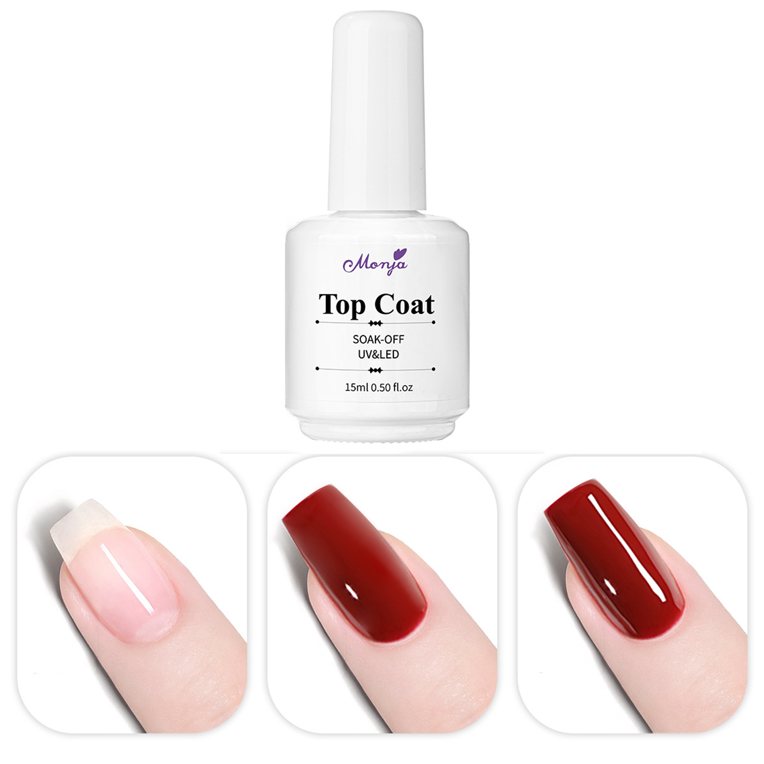 15ml Top Coat No Wipe For Gel  – обзор и цена Gel Top Coat