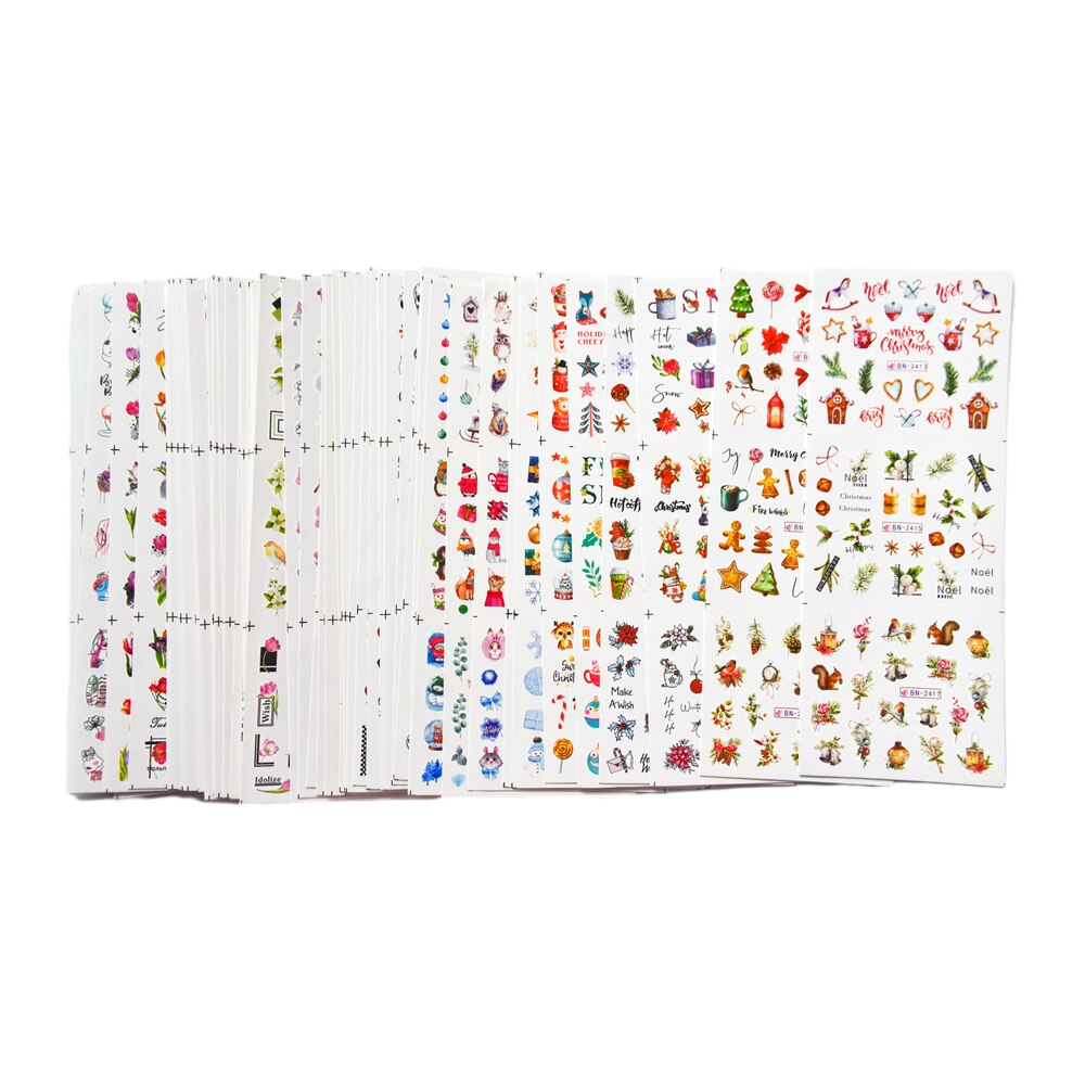 12patterns Christmas Nail Wate – обзор и цена Nail Art Xmas Design