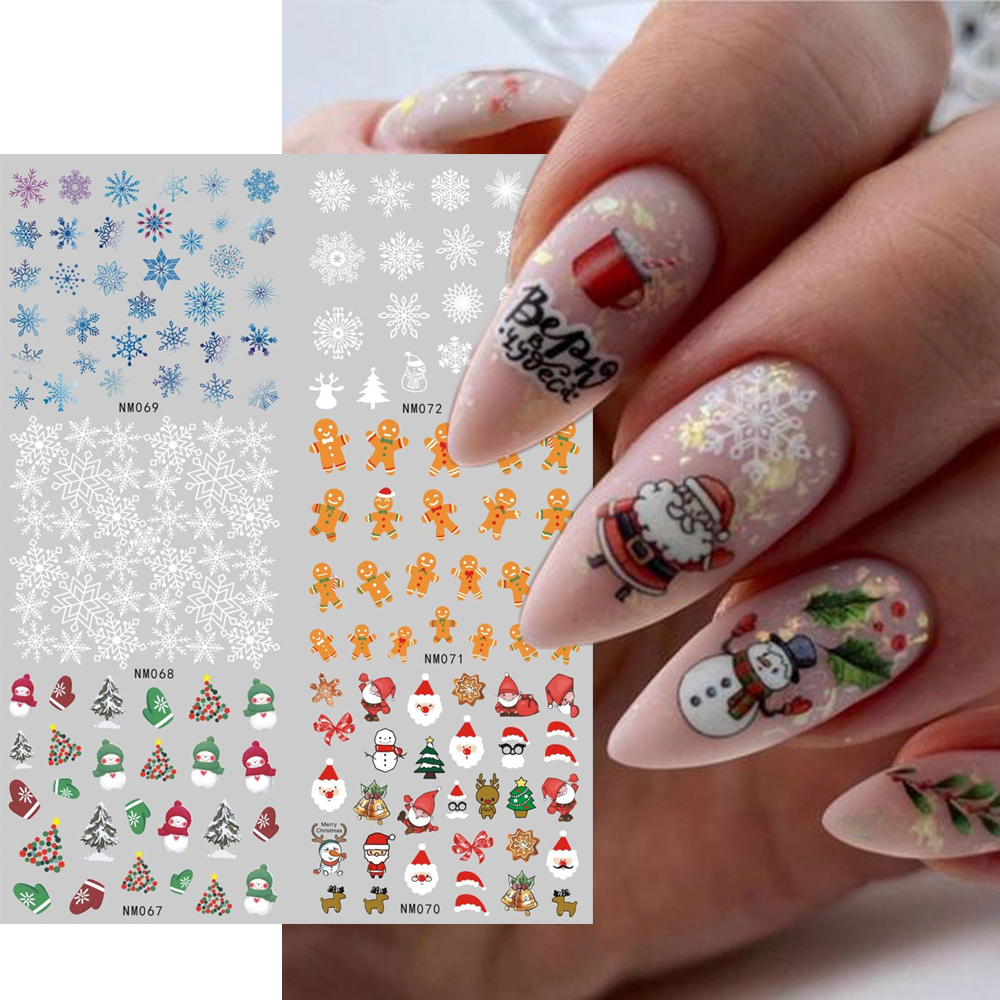 12patterns Christmas Nail Wate – обзор и цена Nail Art Xmas Design
