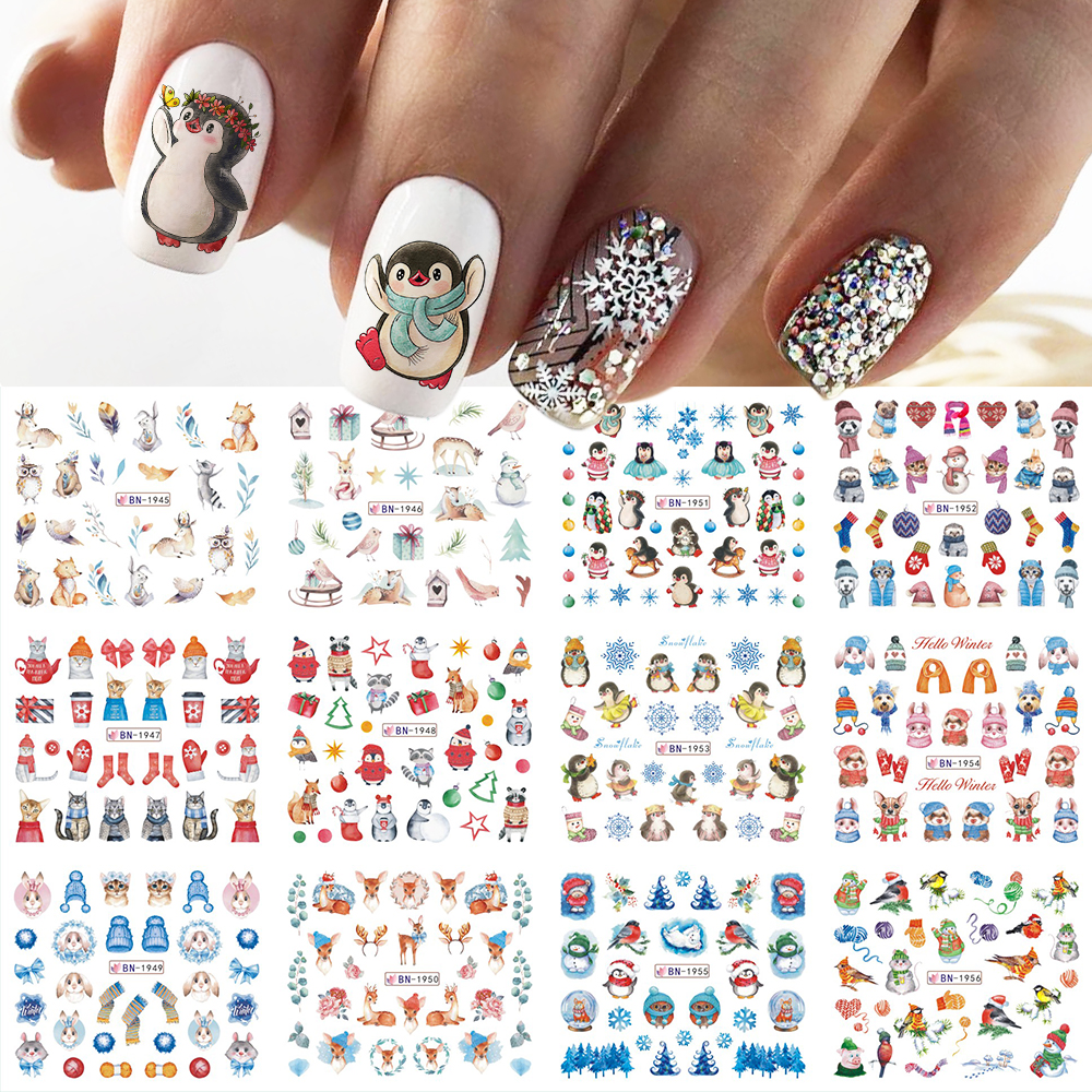 12patterns Christmas Nail Wate – обзор и цена Nail Art Xmas Design