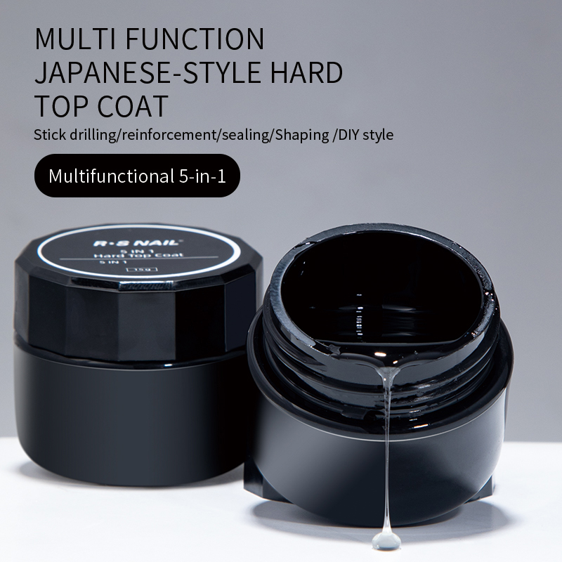 RSNAIL 5 IN 1 Japanese Hard To – обзор и цена Gel Top Coat