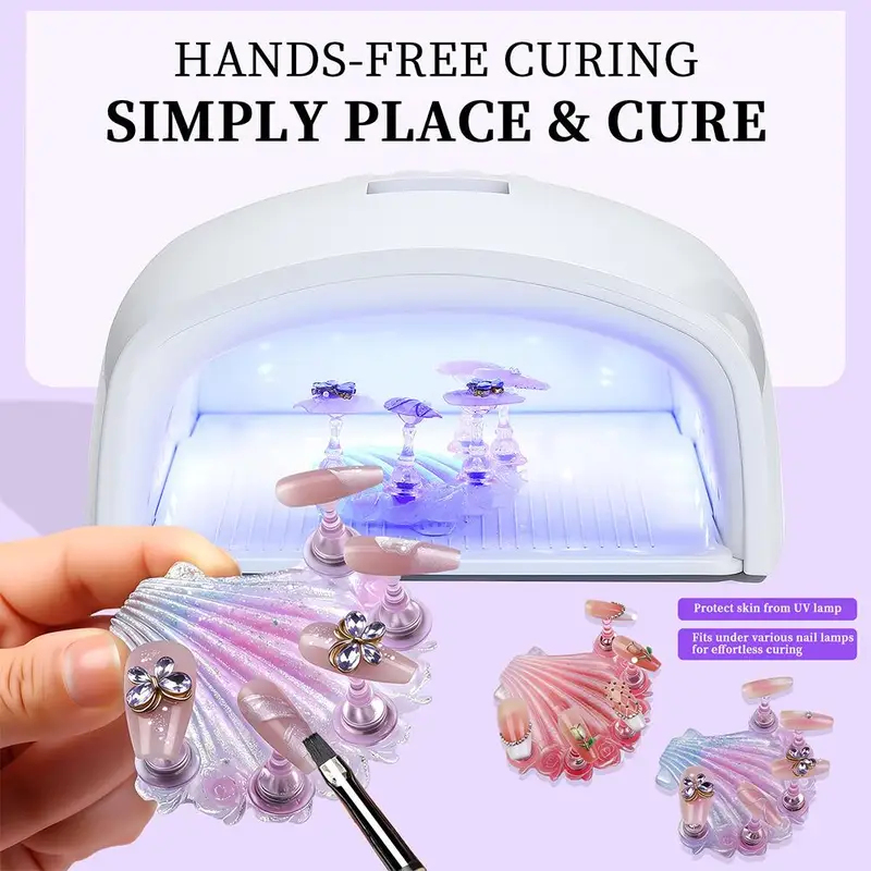 1Set Magnetic Nail Art Display – обзор и цена Nail Art Viral