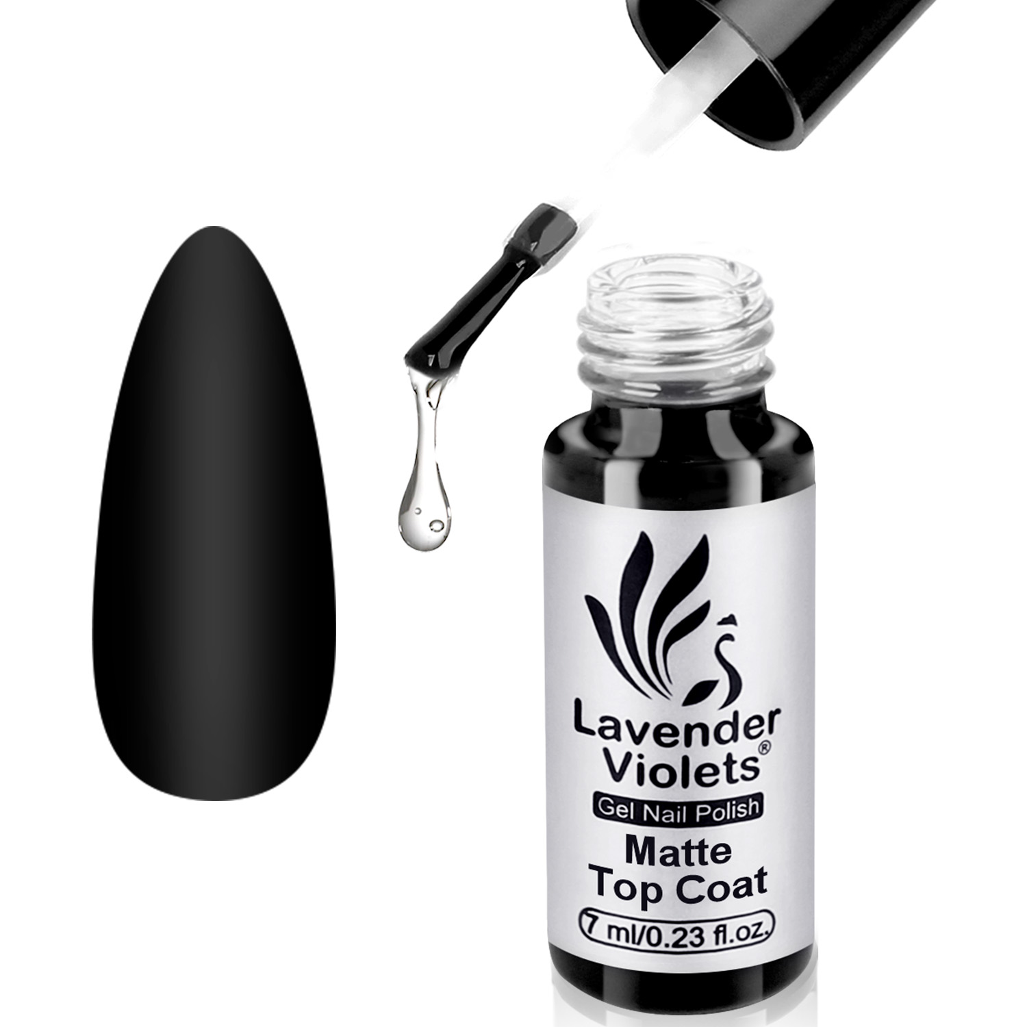 7ml No Wipe Matte Top Coat Soa – обзор и цена Gel Top Coat