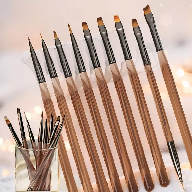 LINMANDA 9Pcs Nail Brush Liner – обзор и цена Nail Art Viral