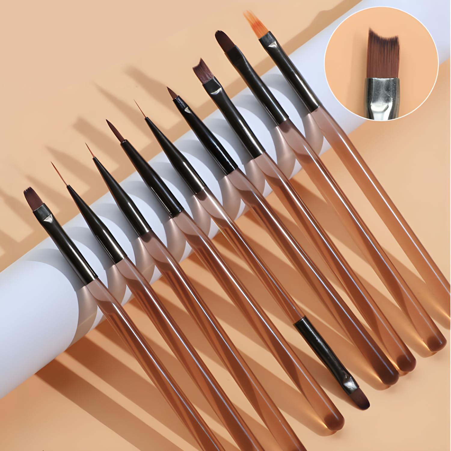 LINMANDA 9Pcs Nail Brush Liner – обзор и цена Nail Art Viral