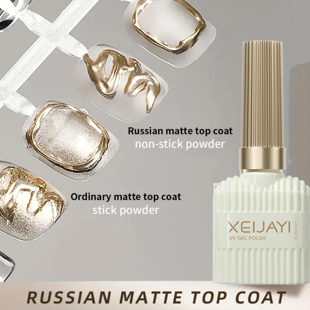 15ml Russian Matte Base Top Co – обзор и цена Gel Top Coat