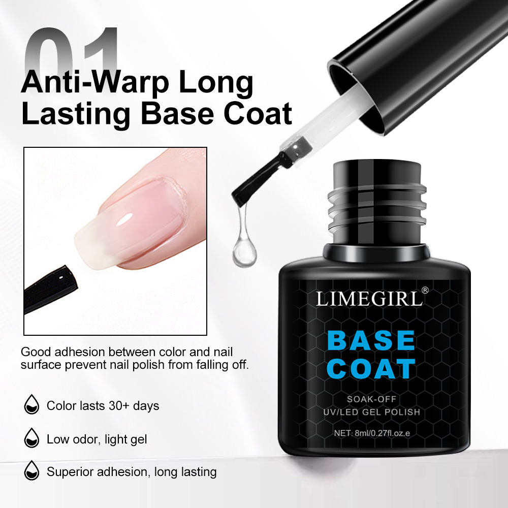 LIMEGIRL 8ml Soak Off Matte To – обзор и цена Gel Top Coat