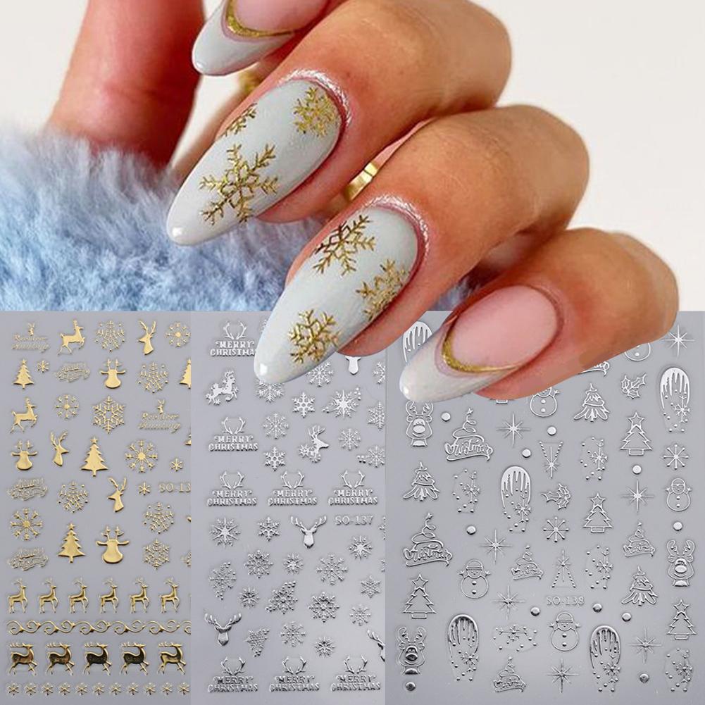 Christmas Nail Art Stickers Na – обзор и цена Nail Art Xmas Design
