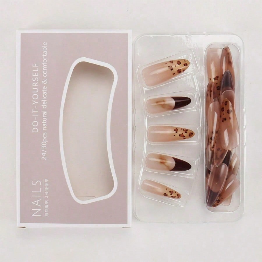 30 pieces Wearing Nail Premium – обзор и цена Nail Art Leopard