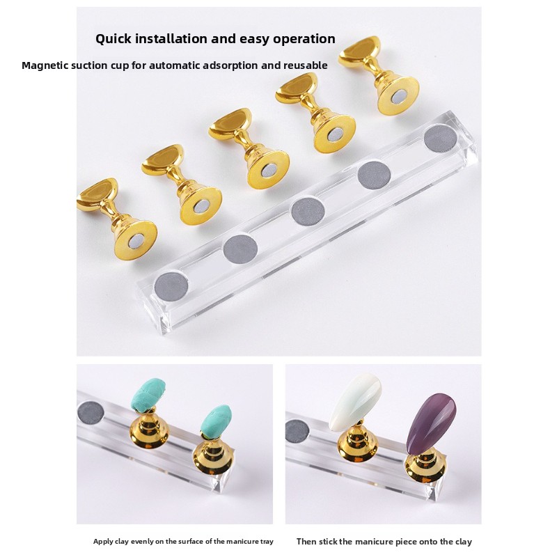 1set Nail Tip Holder Japanese  – обзор и цена Nail Art Viral