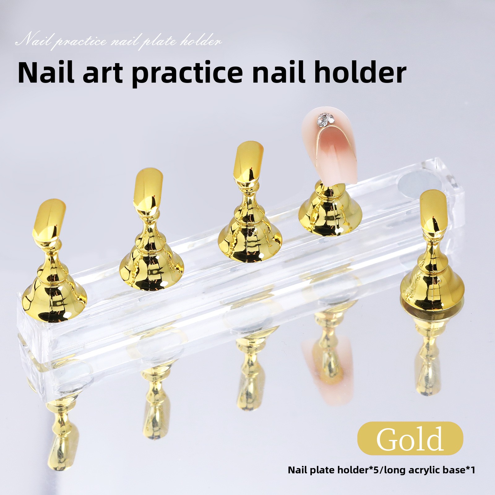 1set Nail Tip Holder Japanese  – обзор и цена Nail Art Viral