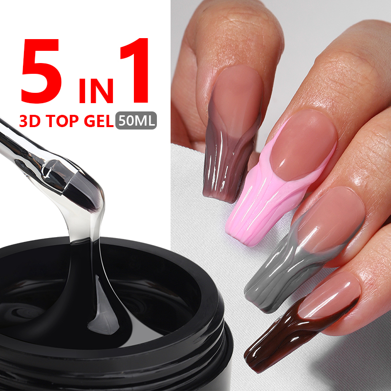MSHARE 3D Top Coat Gel 50ml 5  – обзор и цена Gel Top Coat