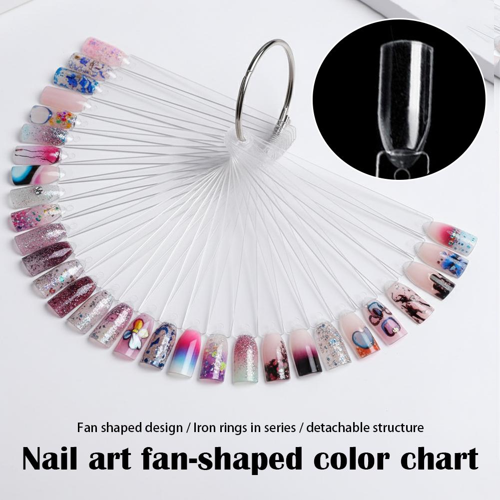 50 Tips Clear Nail Swatches Co – обзор и цена Nail Art Viral