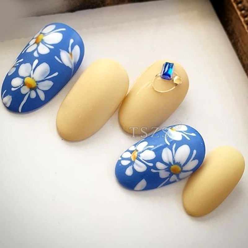 TSZS 200pcs Short Medium Oval  – обзор и цена Nail Art Viral