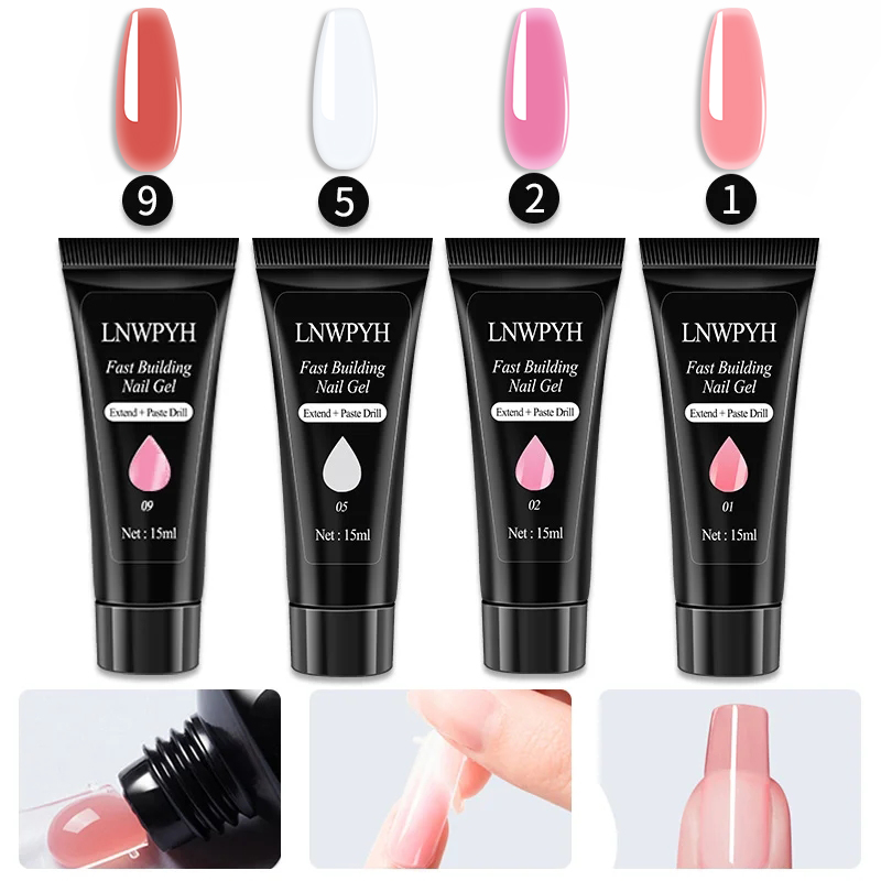 Nail Gel Polish Kit With LED N – обзор и цена Gel Top Coat