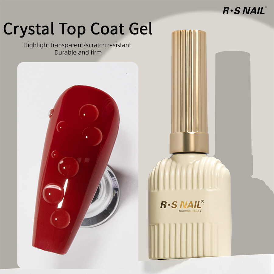 RS NAIL Crystal Top Coat Long  – обзор и цена Gel Top Coat
