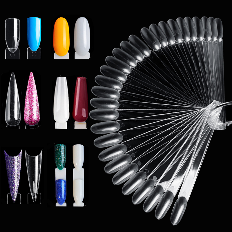 50Pcs False Tips For Nail Art  – обзор и цена Nail Art Viral