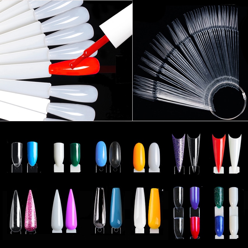 Nail Display Sticks Clear Natu – обзор и цена Nail Art Viral
