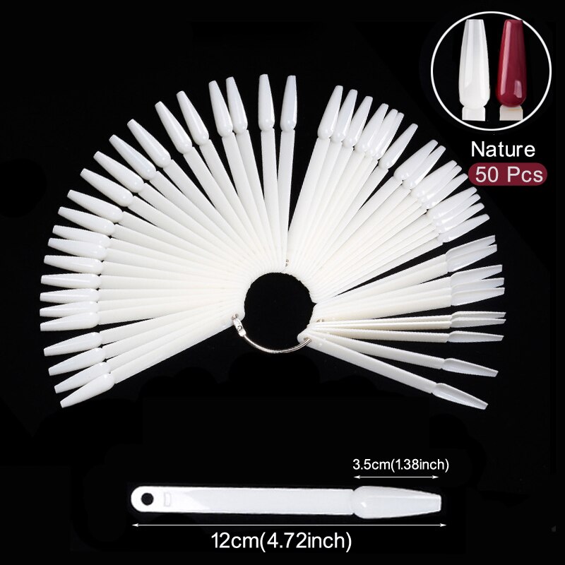 Nail Display Sticks Clear Natu – обзор и цена Nail Art Viral