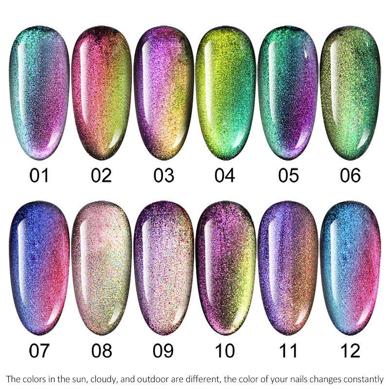 20pcs/kit New 9D Galaxy Cat Ey – обзор и цена Gel Top Coat