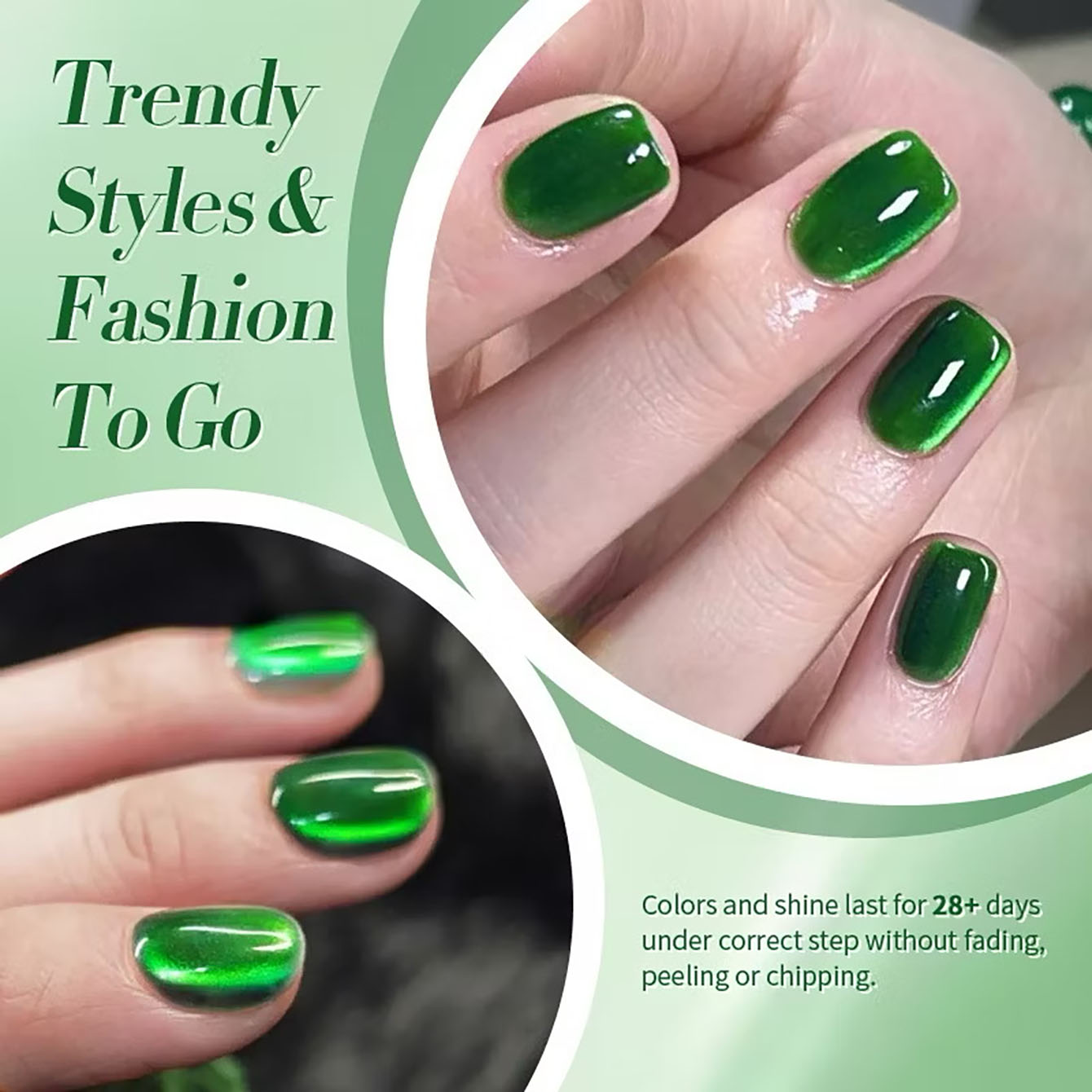 MIANEL 10ML Green Nail Polish  – обзор и цена Nail Art Emerald Green
