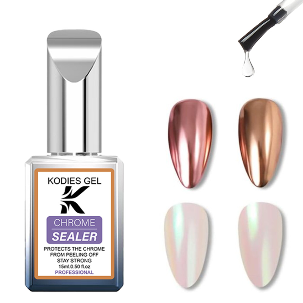 KODIES GEL Chrome Top Coat No  – обзор и цена Gel Top Coat