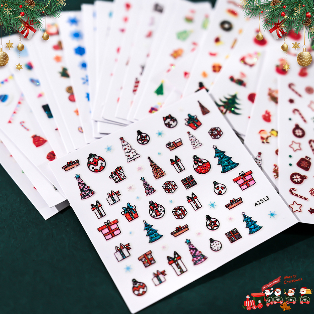 24pcs 3D Christmas Nail Art St – обзор и цена Nail Art Xmas Design