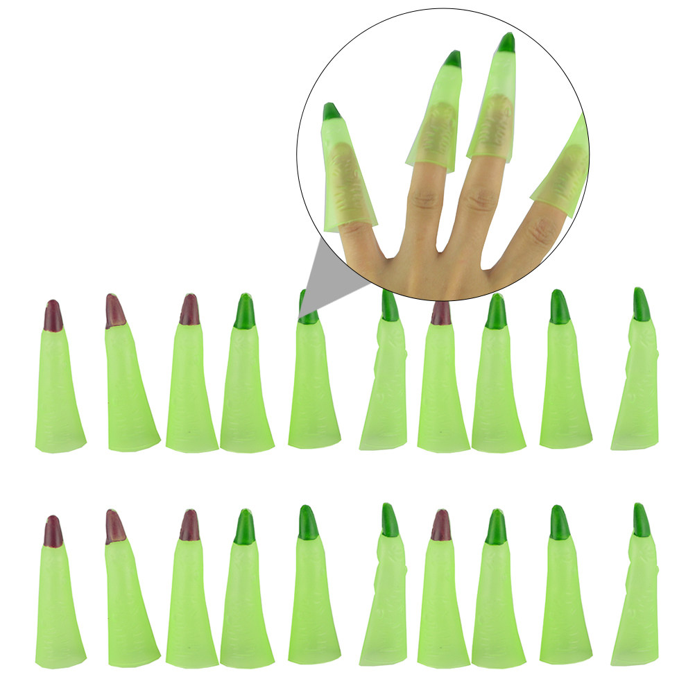 20Pcs Role Play Fake Witch Nai – обзор и цена Nail Art Zombie