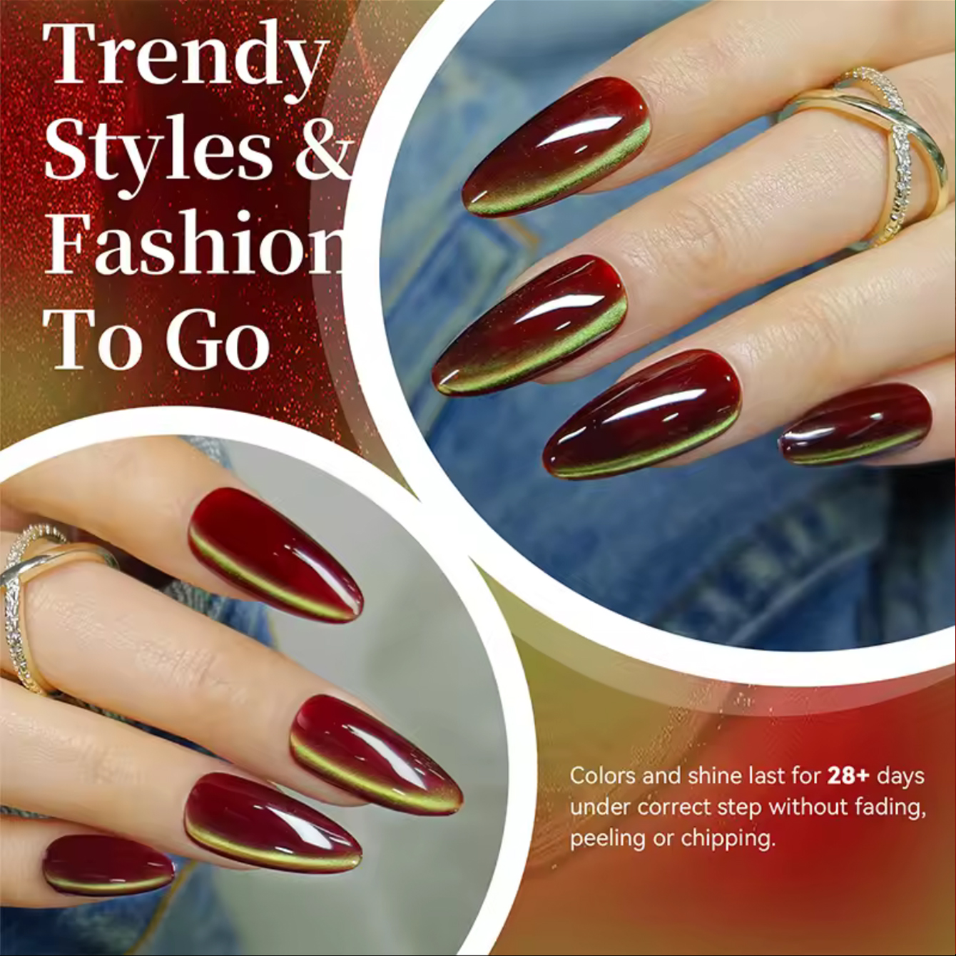 10ML 1Pcs 2026 Red And Green N – обзор и цена Nail Art Emerald Green