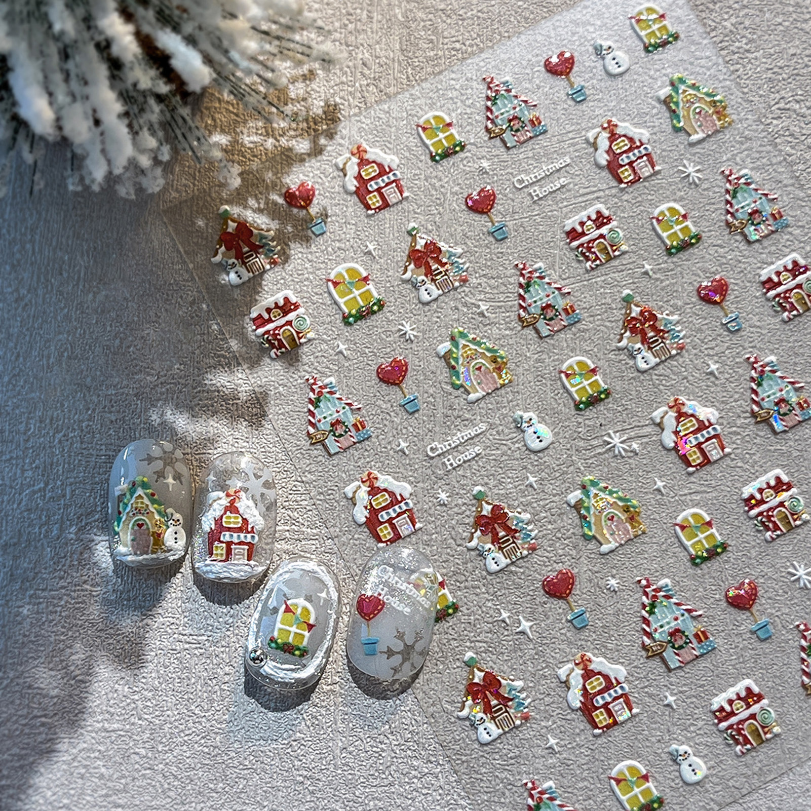 Flash Christmas Element Nail S – обзор и цена Nail Art Xmas Design
