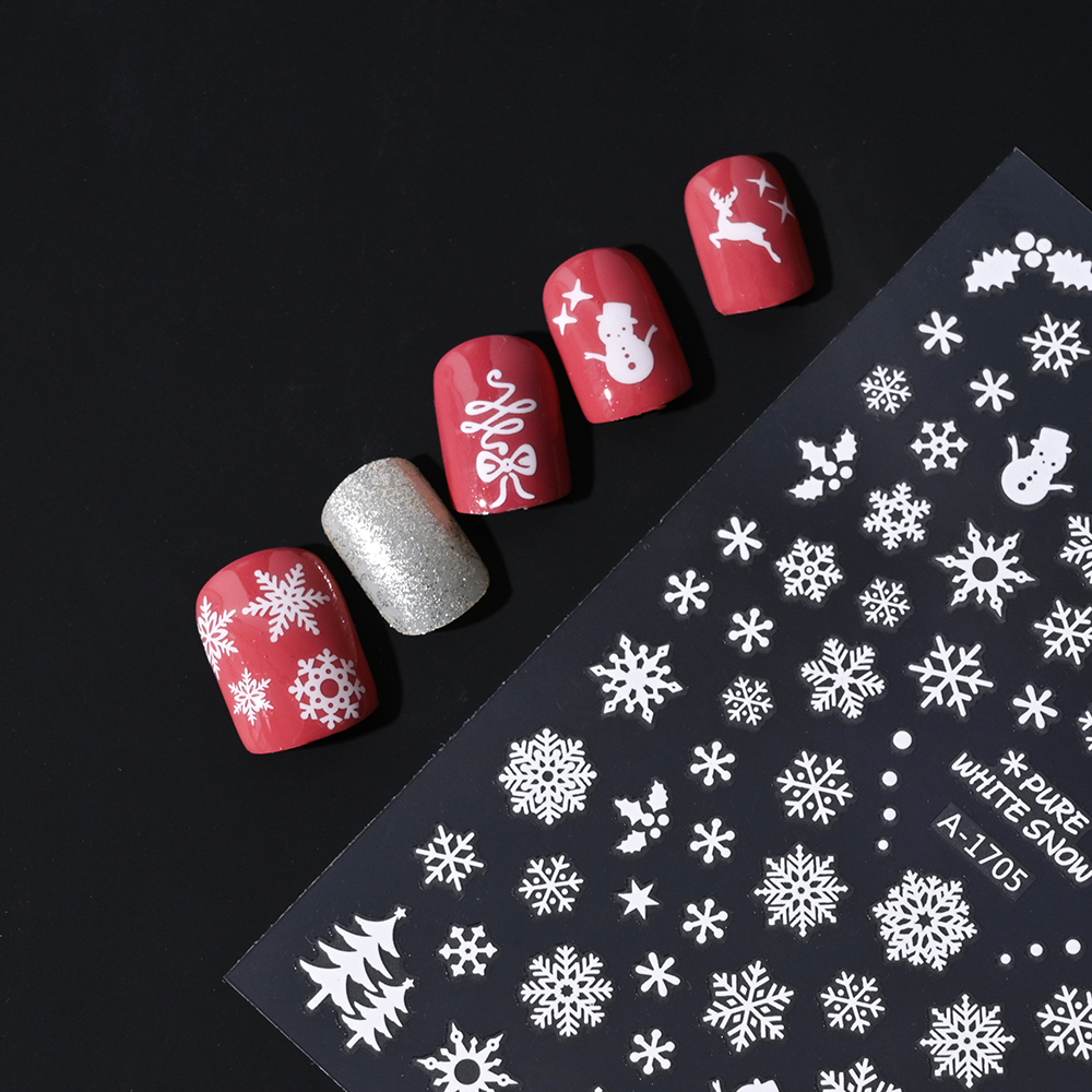 1pcs Winter Snowflake Nail Art – обзор и цена Nail Art Xmas Design