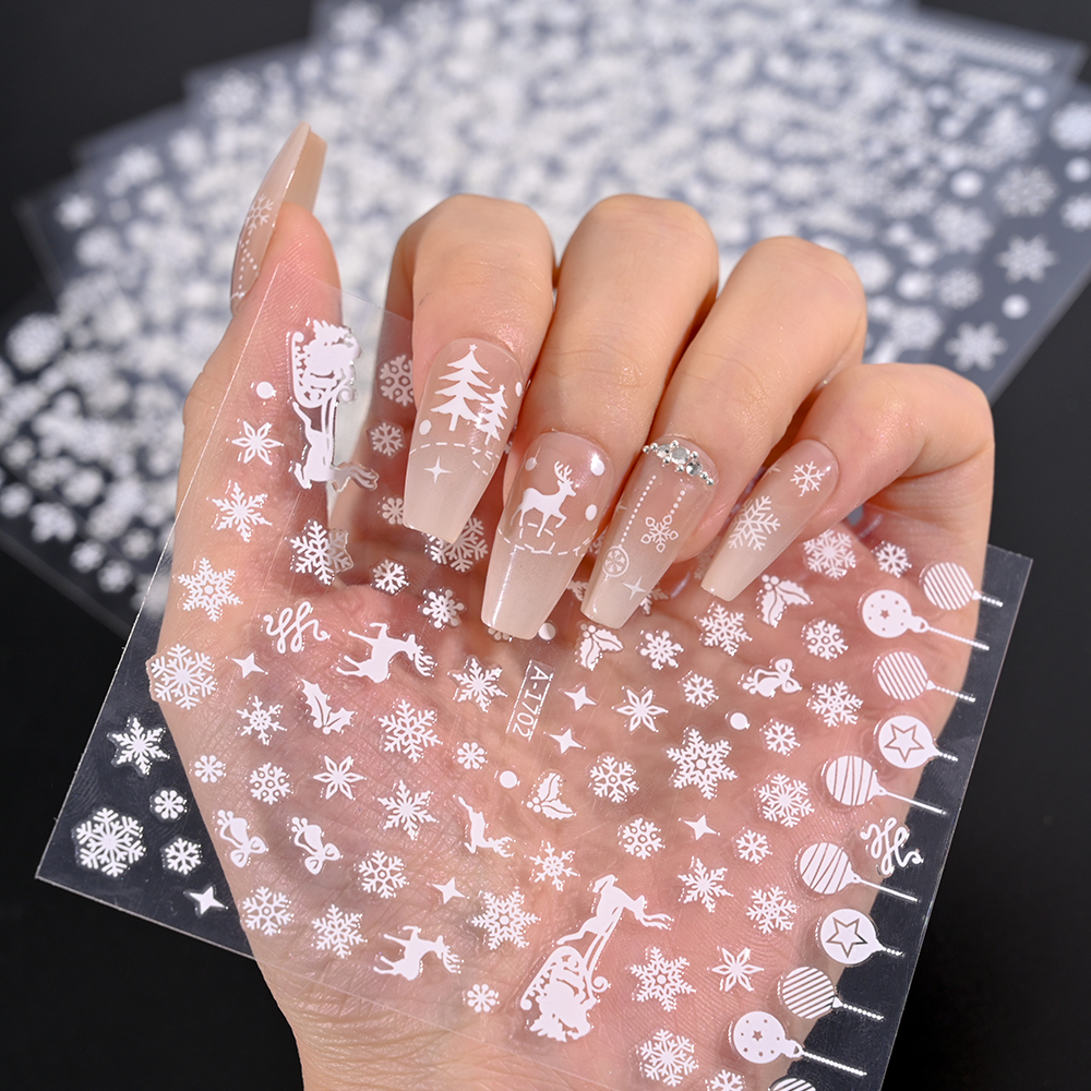 1pcs Winter Snowflake Nail Art – обзор и цена Nail Art Xmas Design