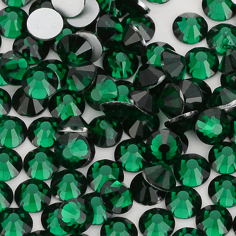 All Size SS3-SS60 Dark Green G – обзор и цена Nail Art Emerald Green