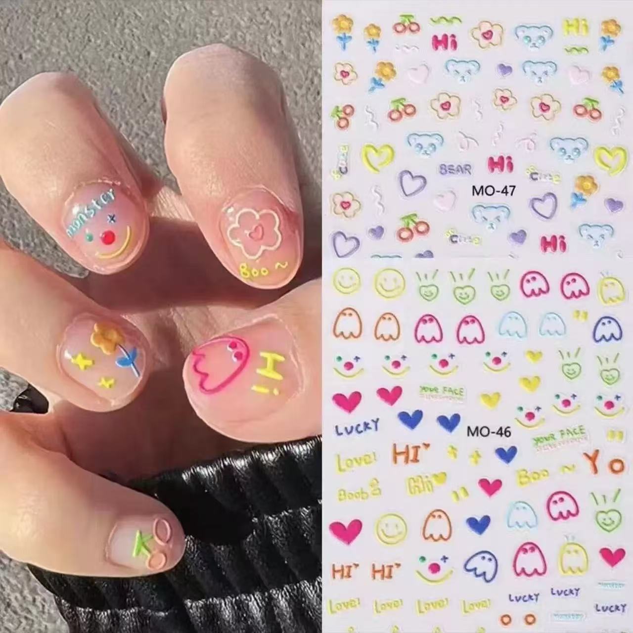 Viral Cartoon Animal Nail Art  – обзор и цена Nail Art Viral