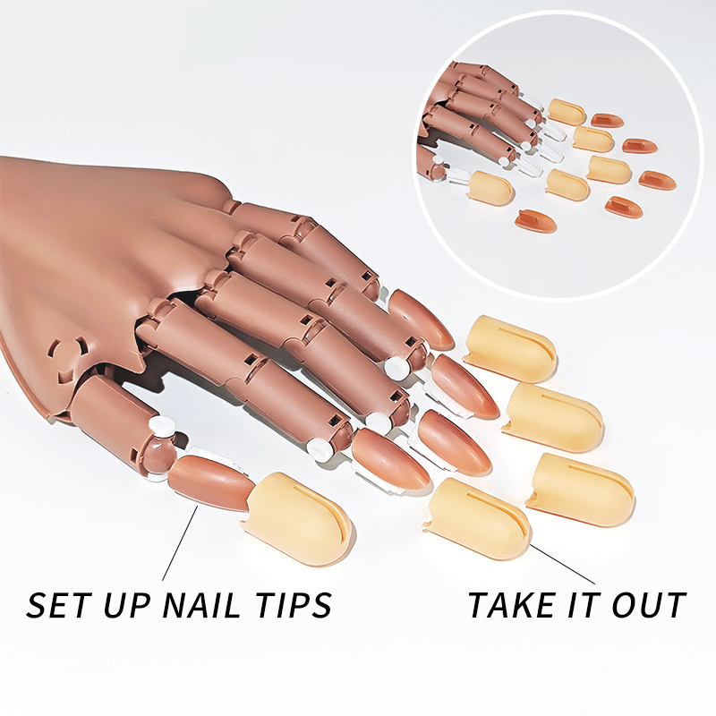 Nail Fake Practice Hand Movabl – обзор и цена Nail Art Viral