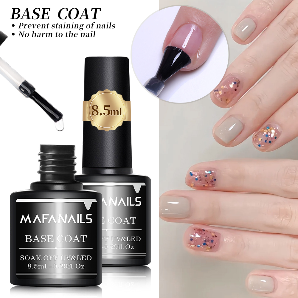 2pcs Clear Gel Top Coat & Base – обзор и цена Gel Top Coat