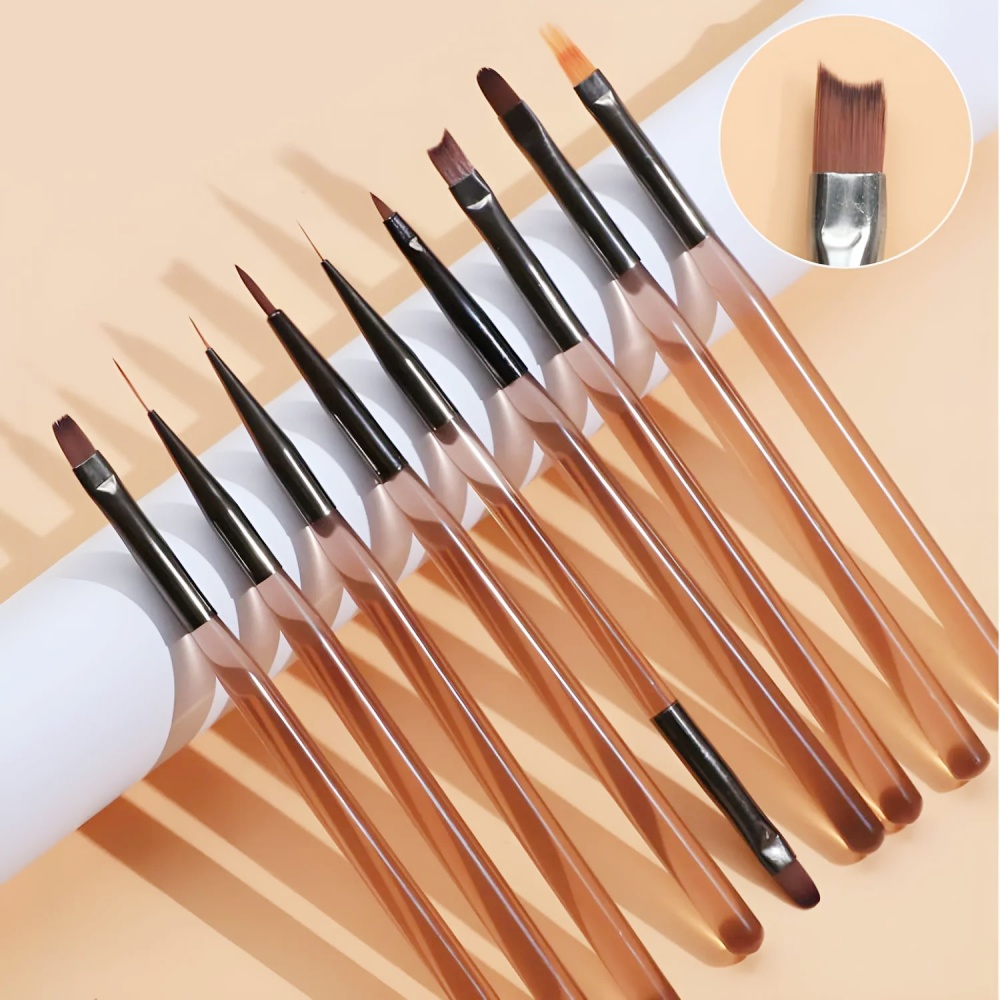 9PCS Nail Brush for Nail Art D – обзор и цена Nail Art Viral