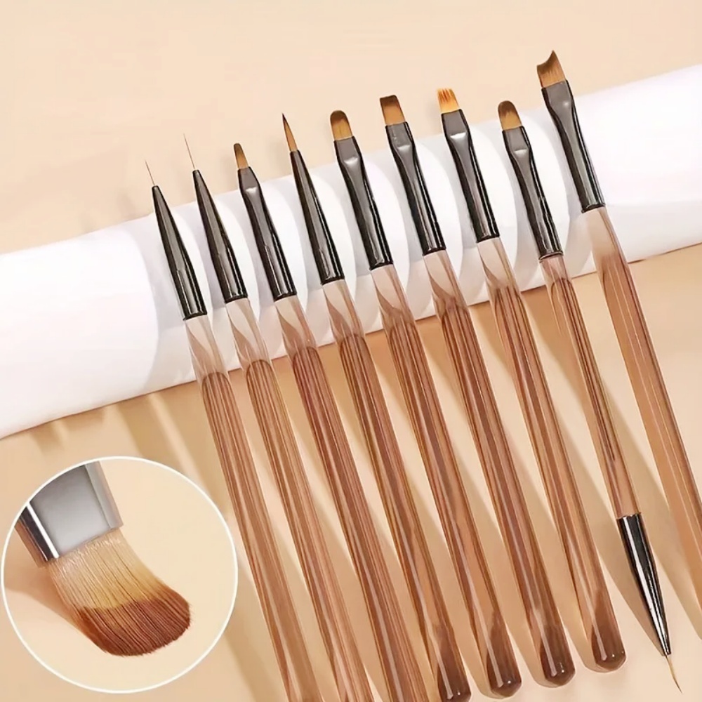 9PCS Nail Brush for Nail Art D – обзор и цена Nail Art Viral