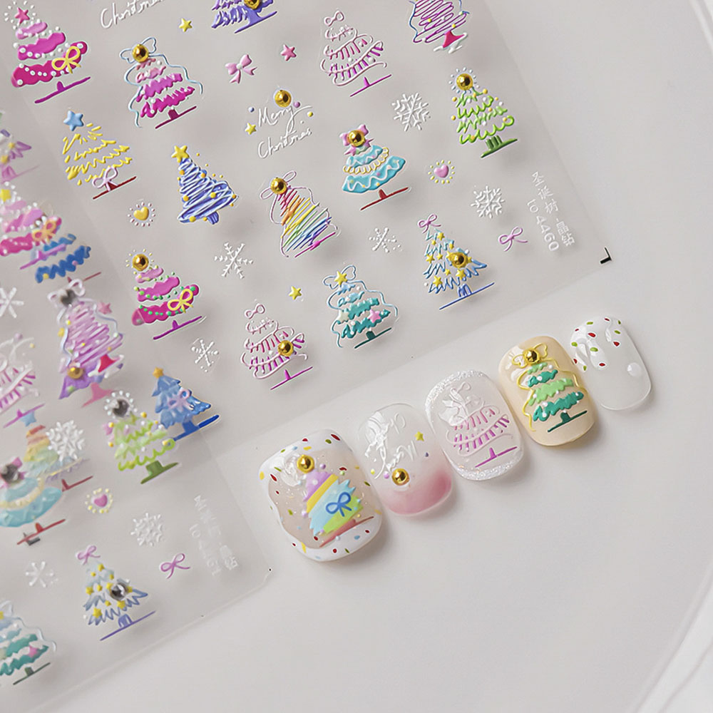 Christmas Nail Art Stickers De – обзор и цена Nail Art Xmas Design