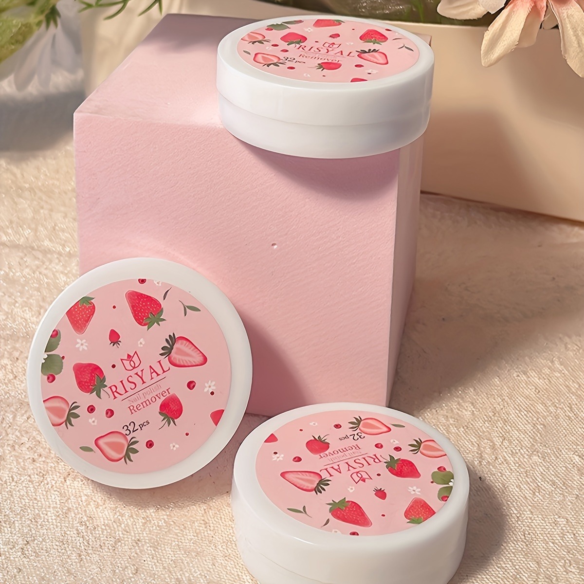 32pcs/Box Strawberry Nail Poli – обзор и цена Nail Art Strawberry