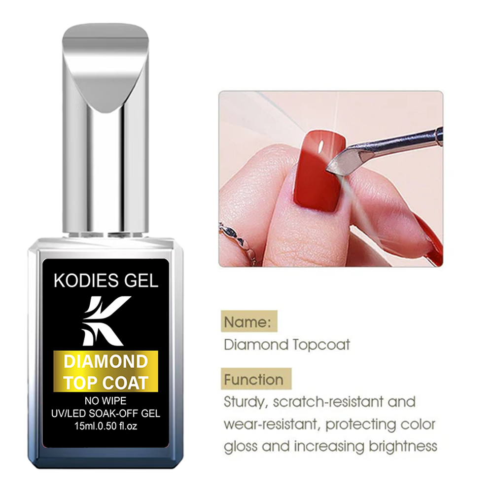KODIES GEL Diamond Top Coat NE – обзор и цена Gel Top Coat
